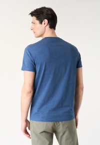 T-shirt in cotone melange Premium Quality con logo ricamato