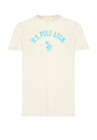 T-shirt in cotone melange Premium Quality con stampa frontale
