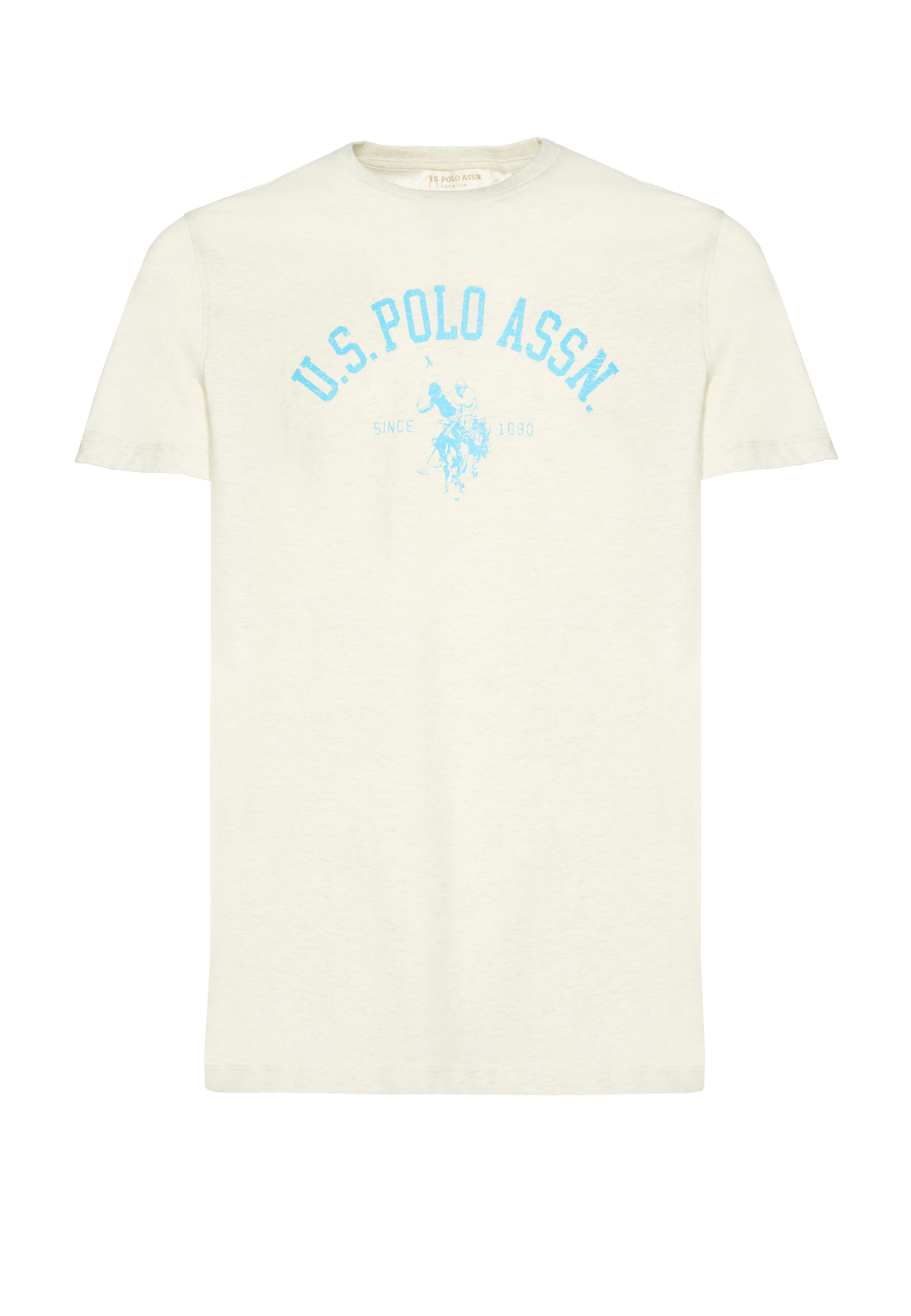 T-shirt in cotone melange Premium Quality con stampa frontale