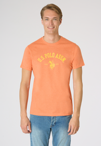 T-shirt in cotone melange Premium Quality con stampa frontale
