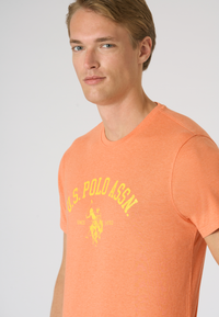 T-shirt in cotone melange Premium Quality con stampa frontale