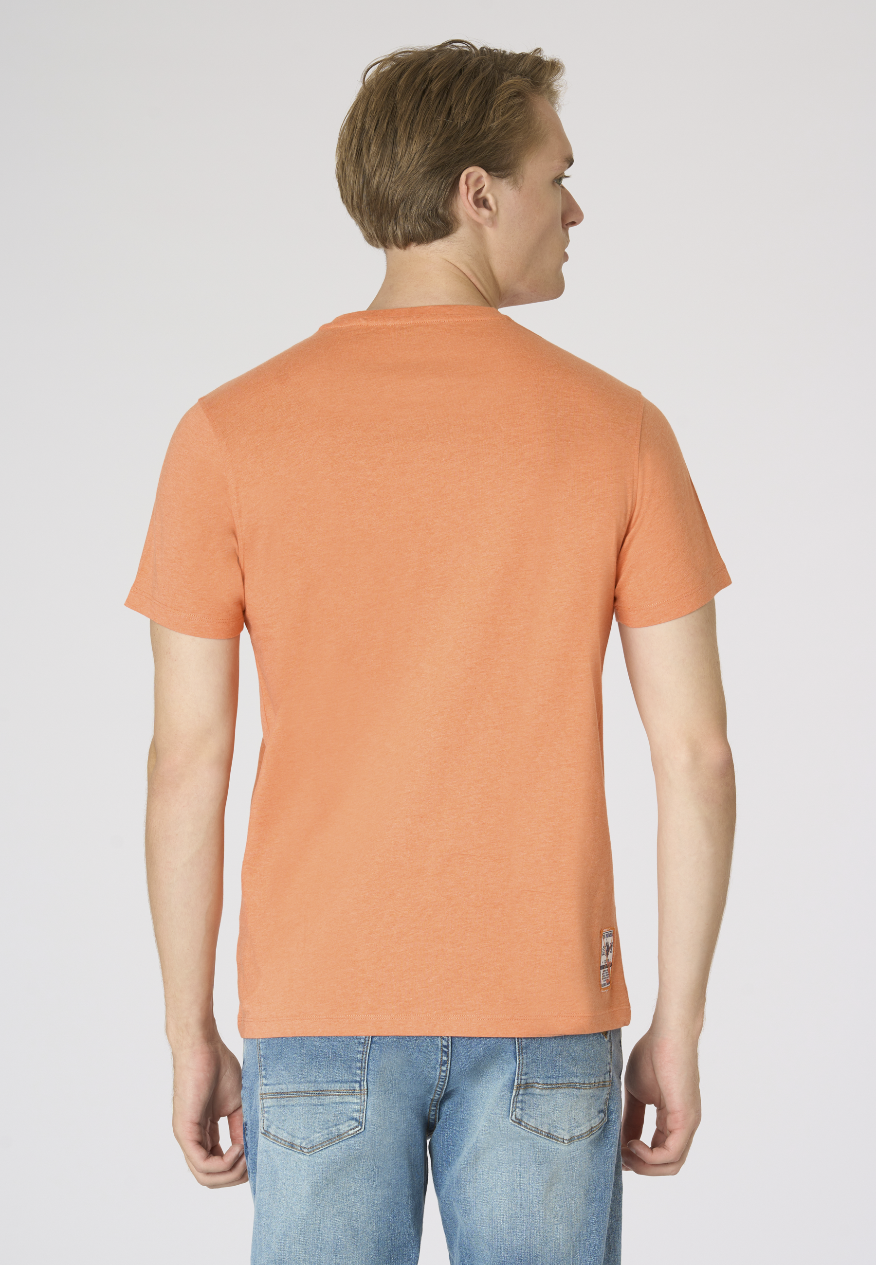 T-shirt in cotone melange Premium Quality con stampa frontale