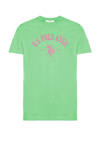 T-shirt in cotone melange Premium Quality con stampa frontale