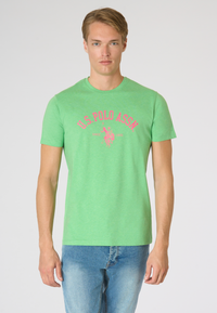 T-shirt in cotone melange Premium Quality con stampa frontale