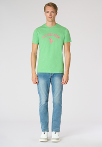 T-shirt in cotone melange Premium Quality con stampa frontale