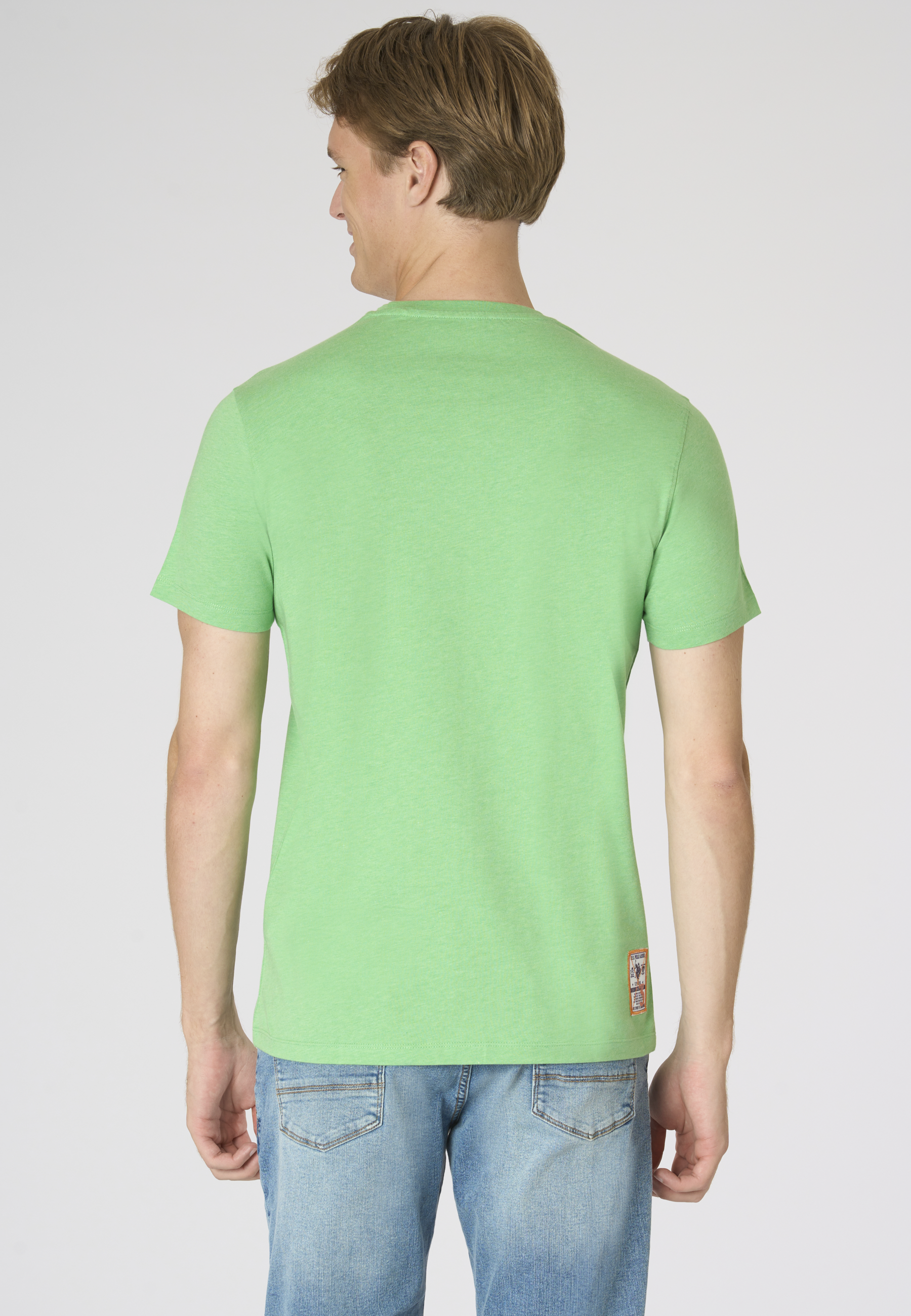 T-shirt in cotone melange Premium Quality con stampa frontale