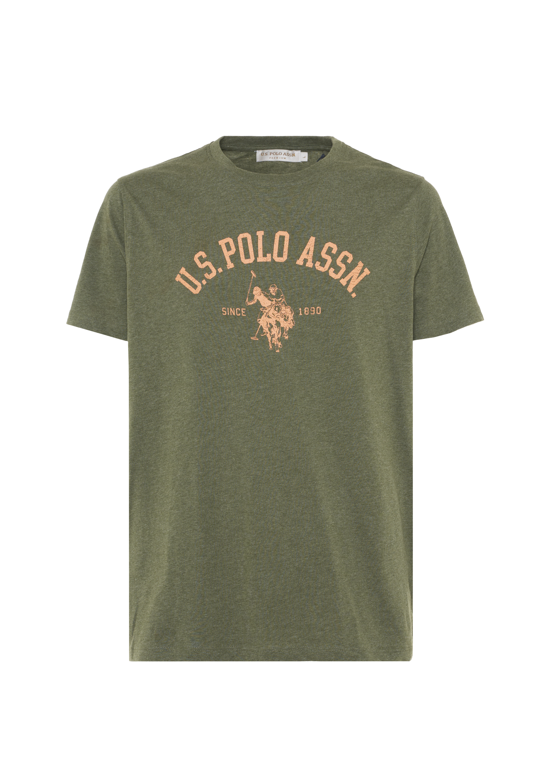 T-shirt in cotone melange Premium Quality con stampa frontale