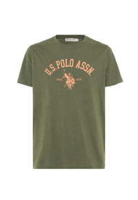 T-shirt in cotone melange Premium Quality con stampa frontale
