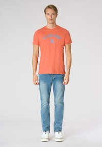 T-shirt in cotone melange Premium Quality con stampa frontale