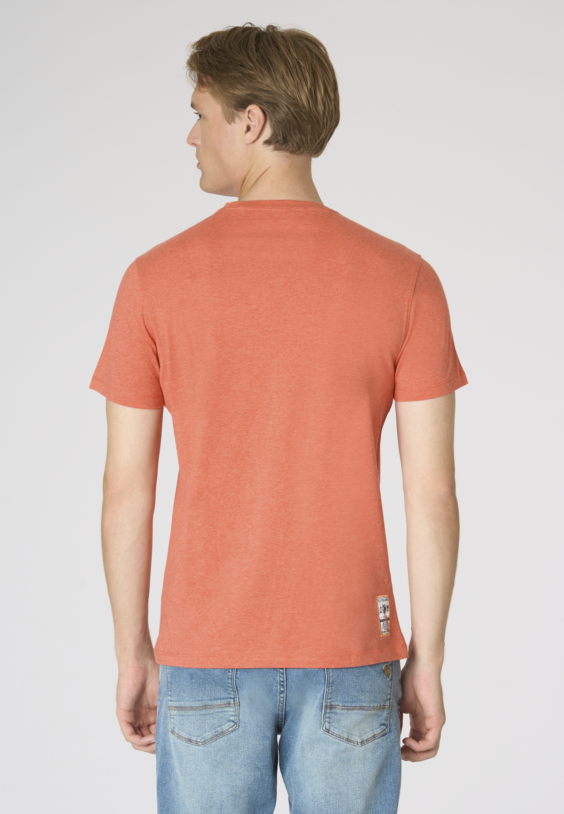 T-shirt in cotone melange Premium Quality con stampa frontale