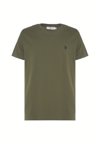 T-shirt girocollo con logo in cotone supima Premium Quality
