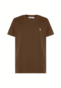T-shirt girocollo con logo in cotone supima Premium Quality