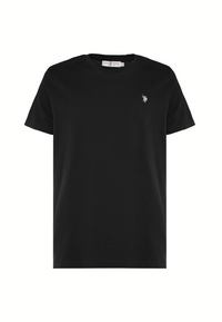 T-shirt girocollo con logo in cotone supima Premium Quality