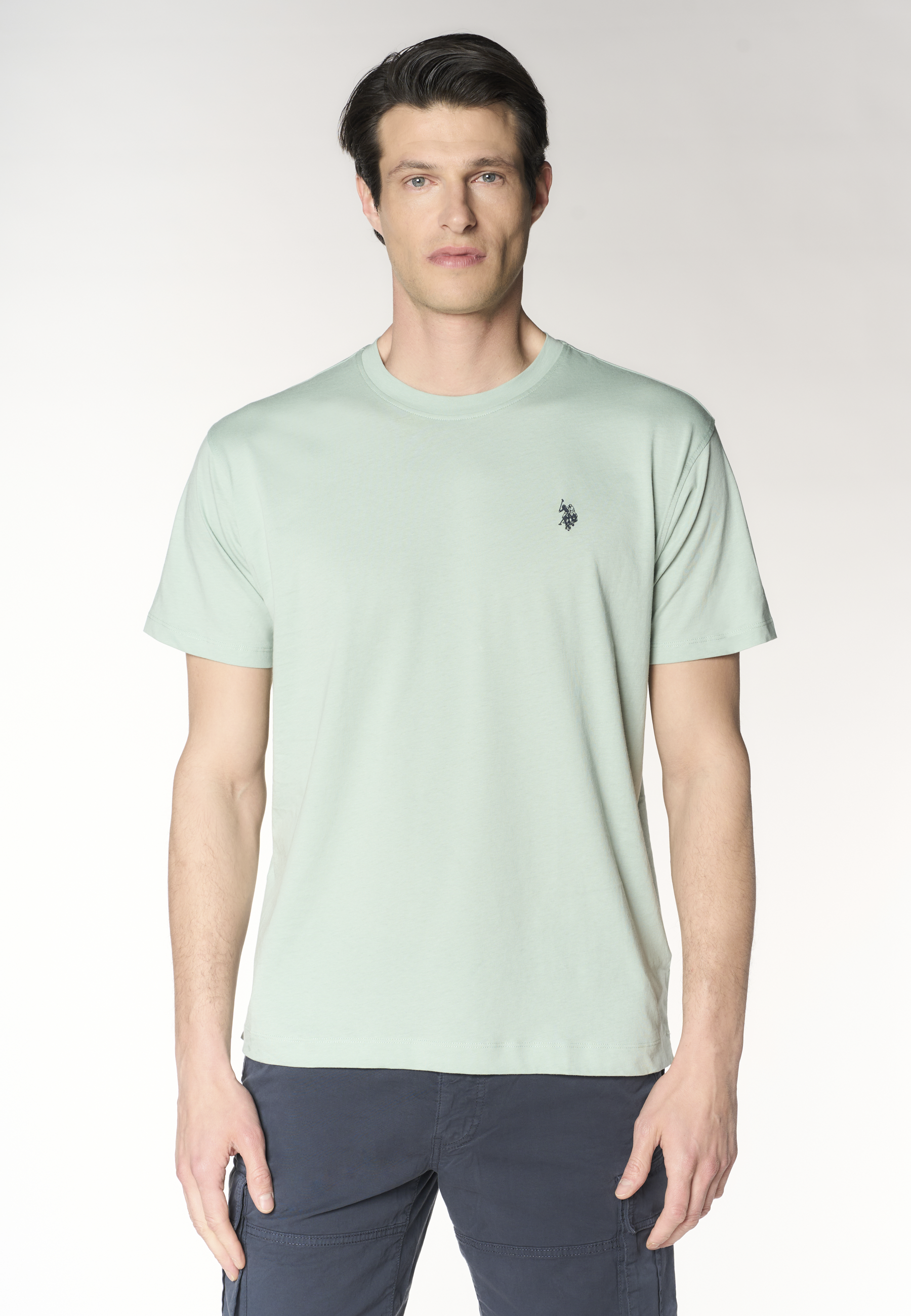 T-shirt da uomo in misto canapa e cotone premium quality