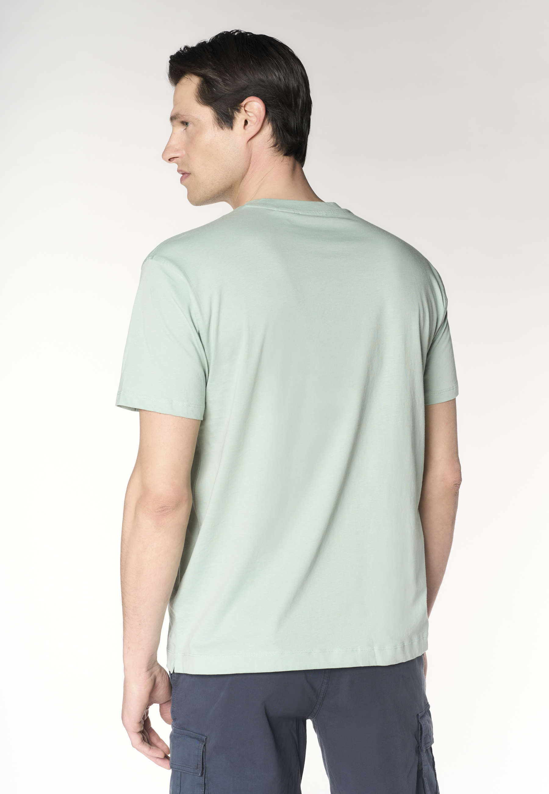 T-shirt da uomo in misto canapa e cotone premium quality