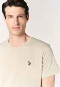 T-shirt da uomo in misto cotone biologico e canapa Premium Quality