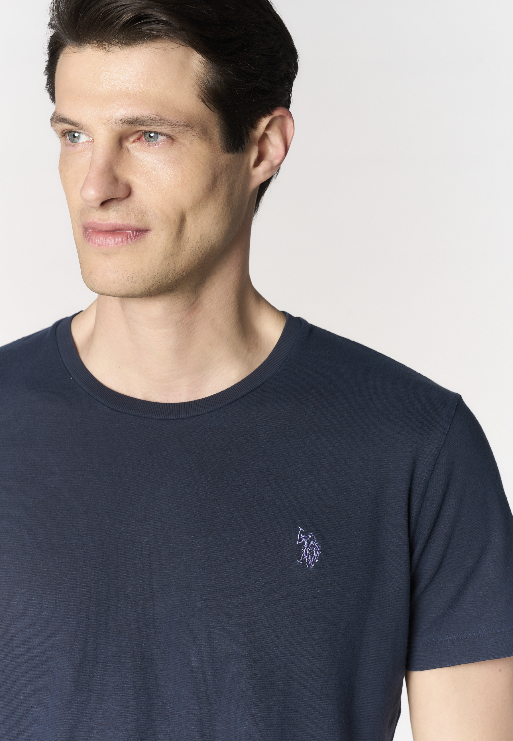 T-shirt da uomo in misto cotone biologico e canapa Premium Quality