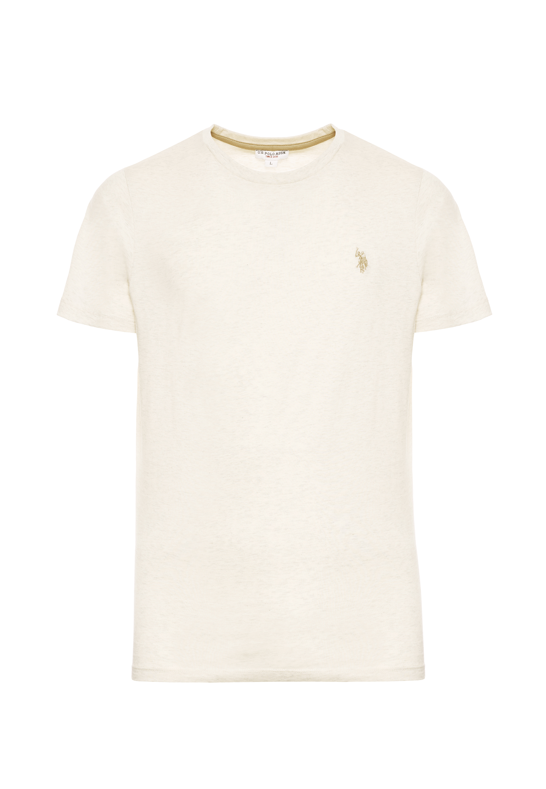 T-shirt in cotone melange Premium Quality con logo ricamato
