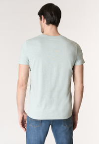T-shirt in cotone melange Premium Quality con logo ricamato