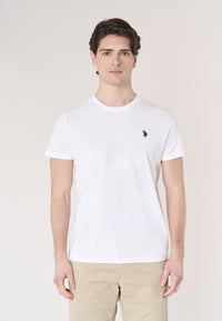 T-shirt girocollo in cotone