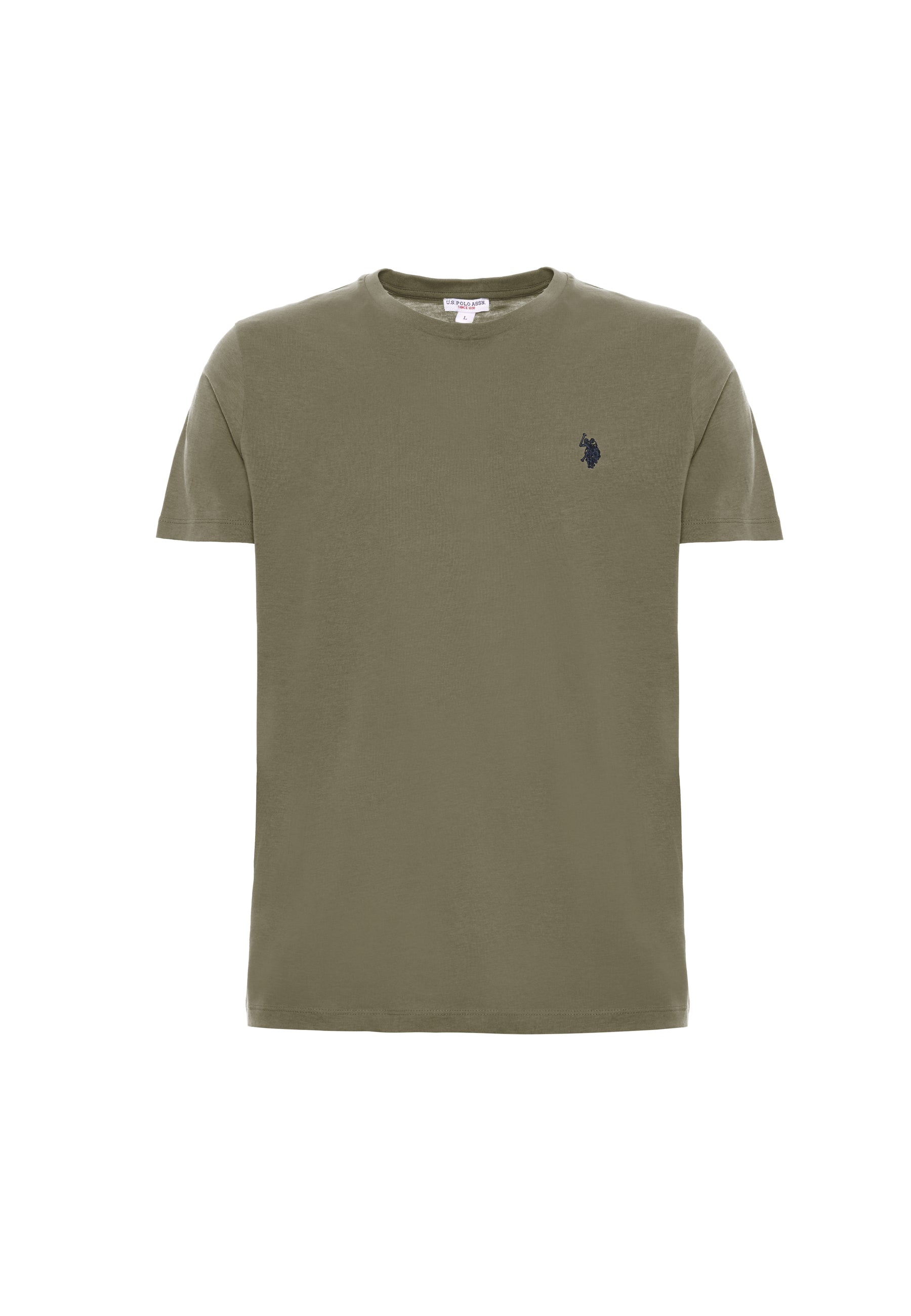 T-shirt girocollo in cotone