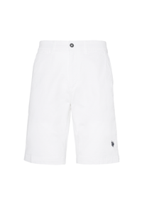 Pantalone corto chino da uomo in cotone stretch