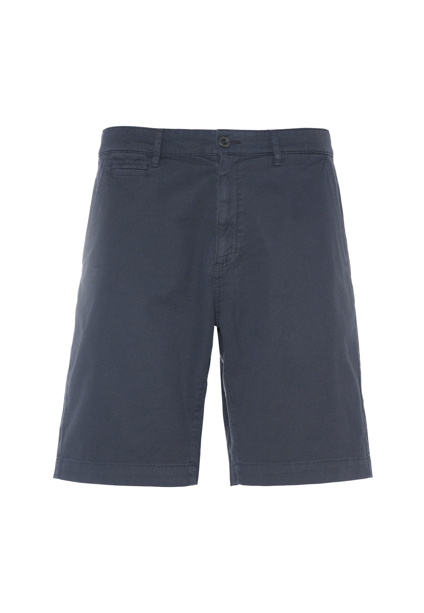 Pantalone corto da uomo in misto cotone e lino
