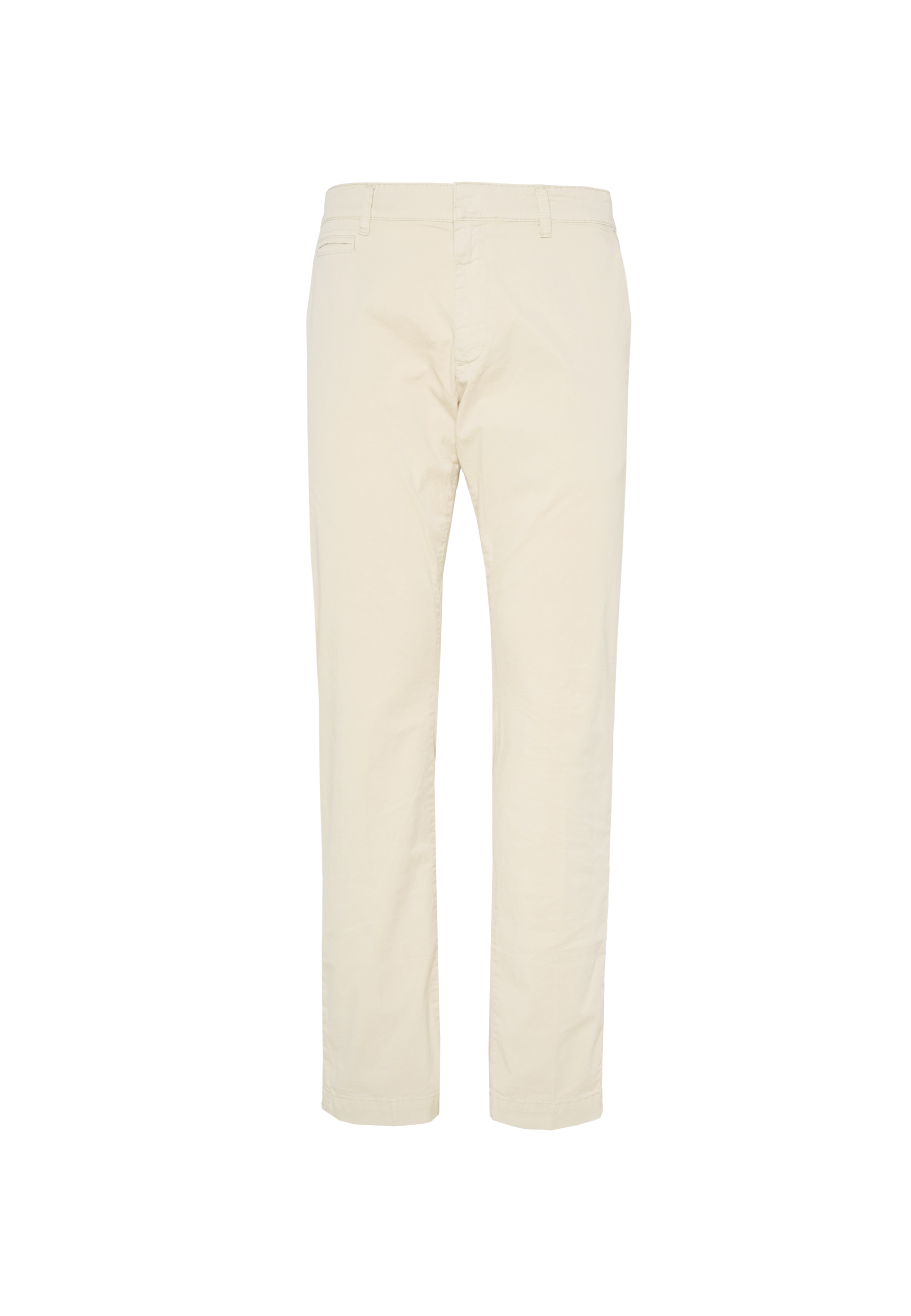 Pantalone chino da uomo in cotone stretch overdyed