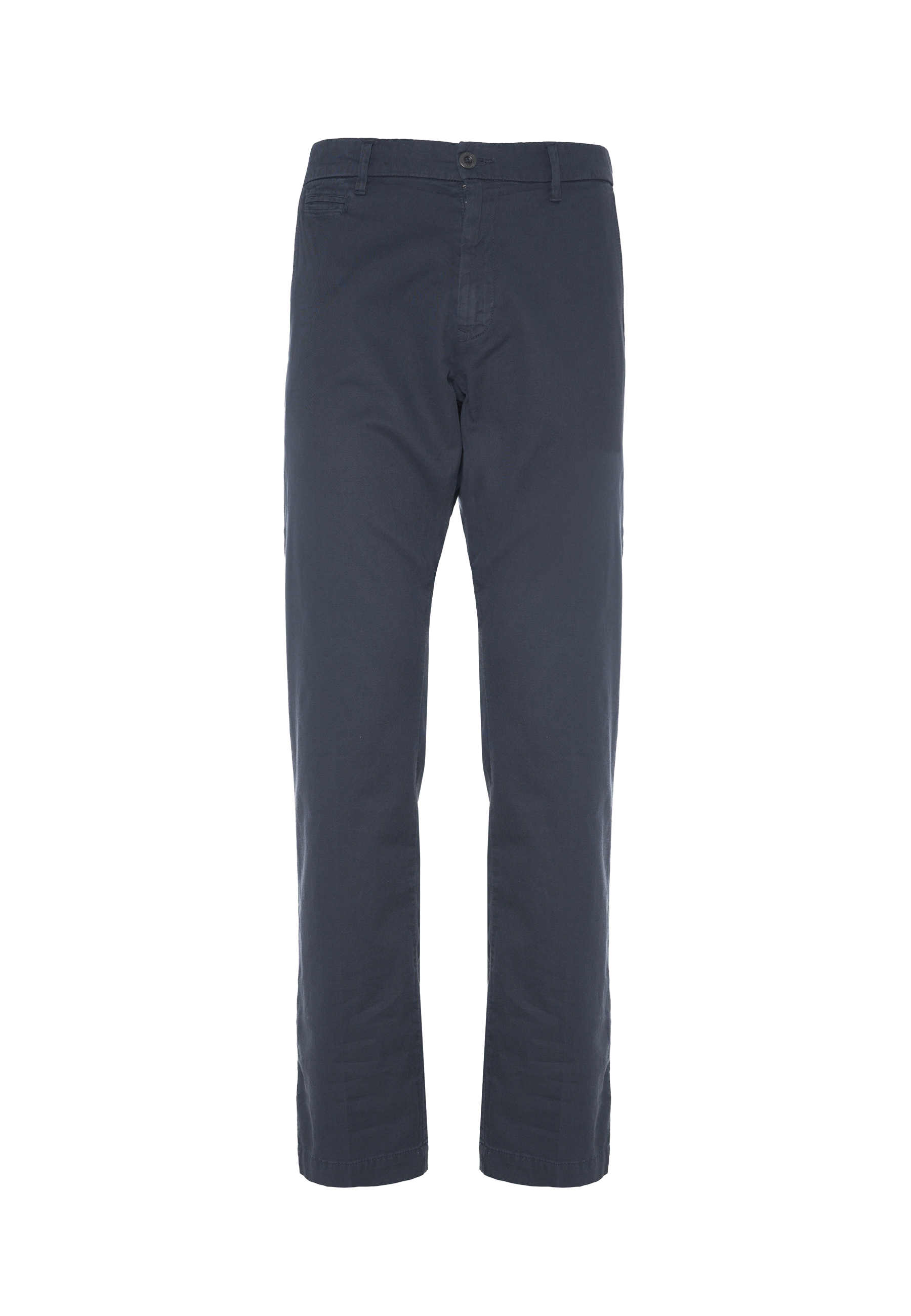 Pantalone chino slim fit da uomo in misto cotone e lino
