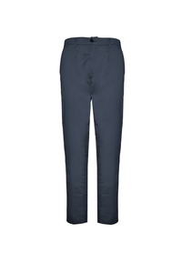 Pantalone da uomo in cotone stretch con carrot fit