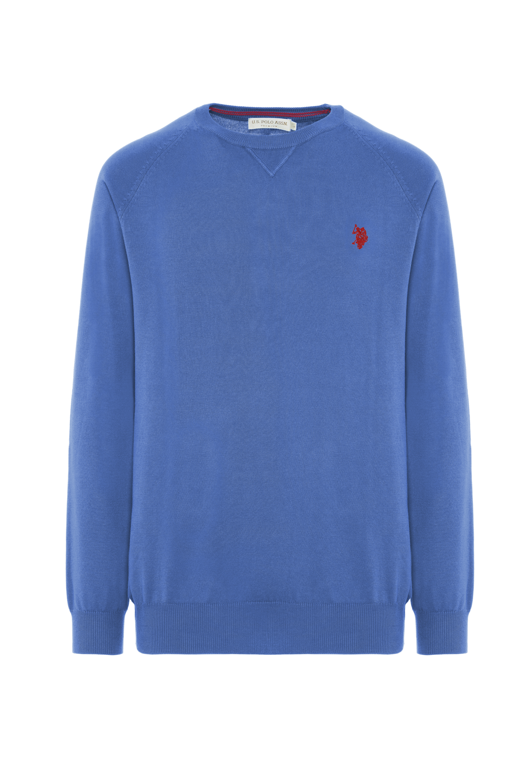 Maglia girocollo da uomo in cotone overdyed Premium Quality