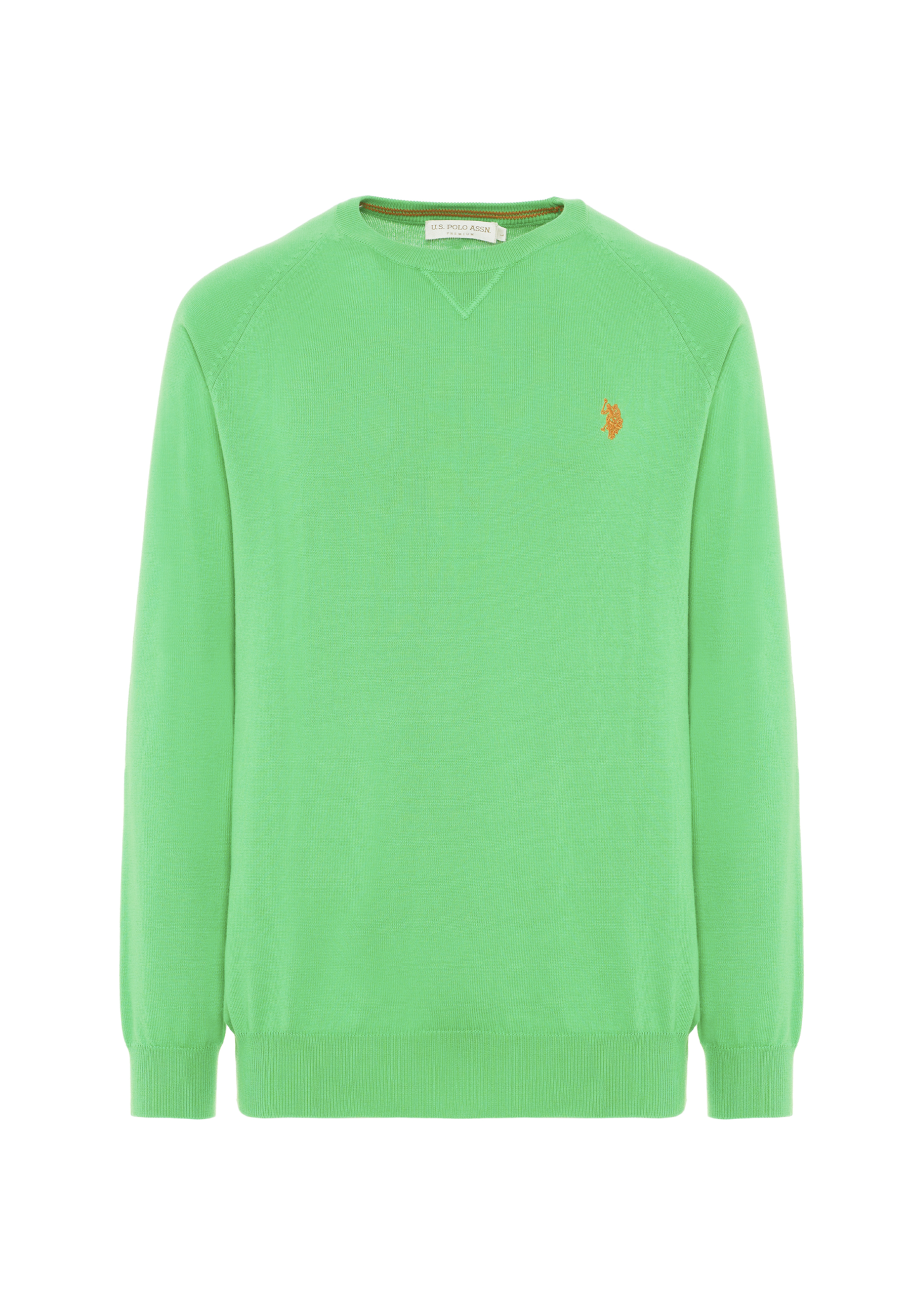 Maglia girocollo da uomo in cotone overdyed Premium Quality