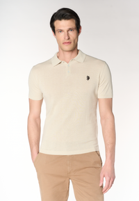 Polo shirt da uomo in maglia di cotone crepe Premium Quality