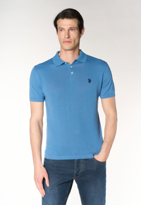 Polo shirt da uomo in maglia di cotone crepe Premium Quality