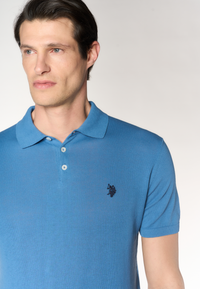 Polo shirt da uomo in maglia di cotone crepe Premium Quality