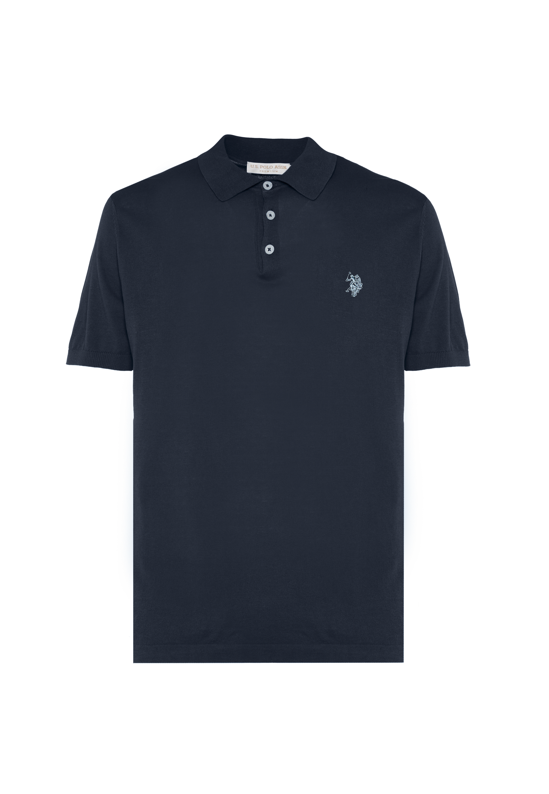 Polo shirt da uomo in maglia di cotone crepe Premium Quality