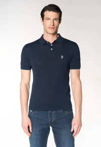 Polo shirt da uomo in maglia di cotone crepe Premium Quality