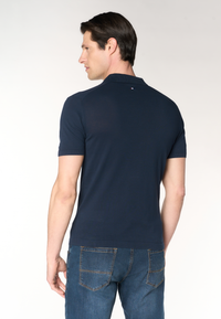 Polo shirt da uomo in maglia di cotone crepe Premium Quality