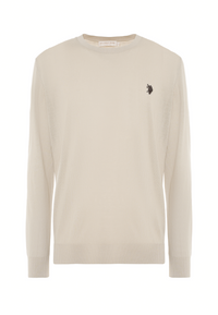 Maglia girocollo da uomo in cotone crepe Premium Quality