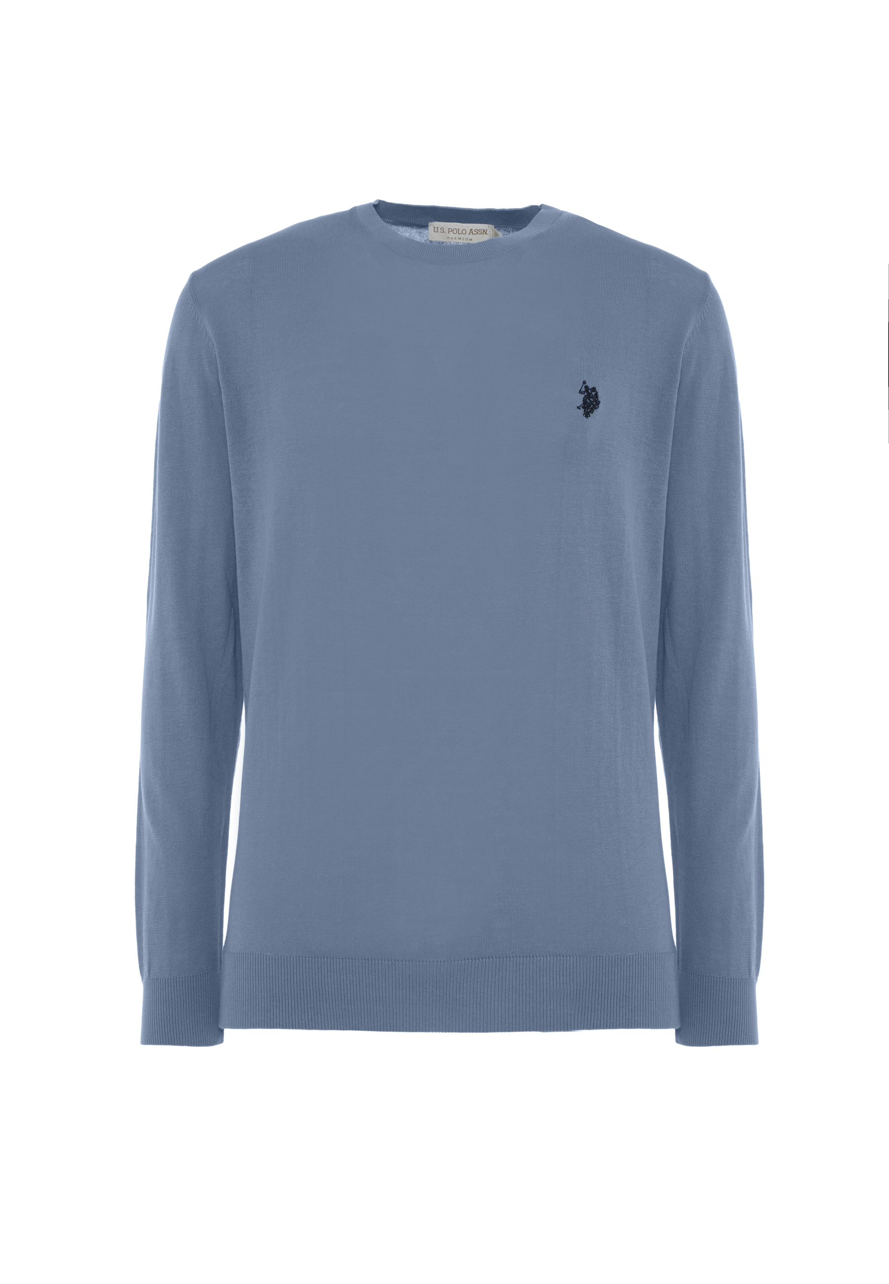 Maglia girocollo da uomo in cotone crepe Premium Quality