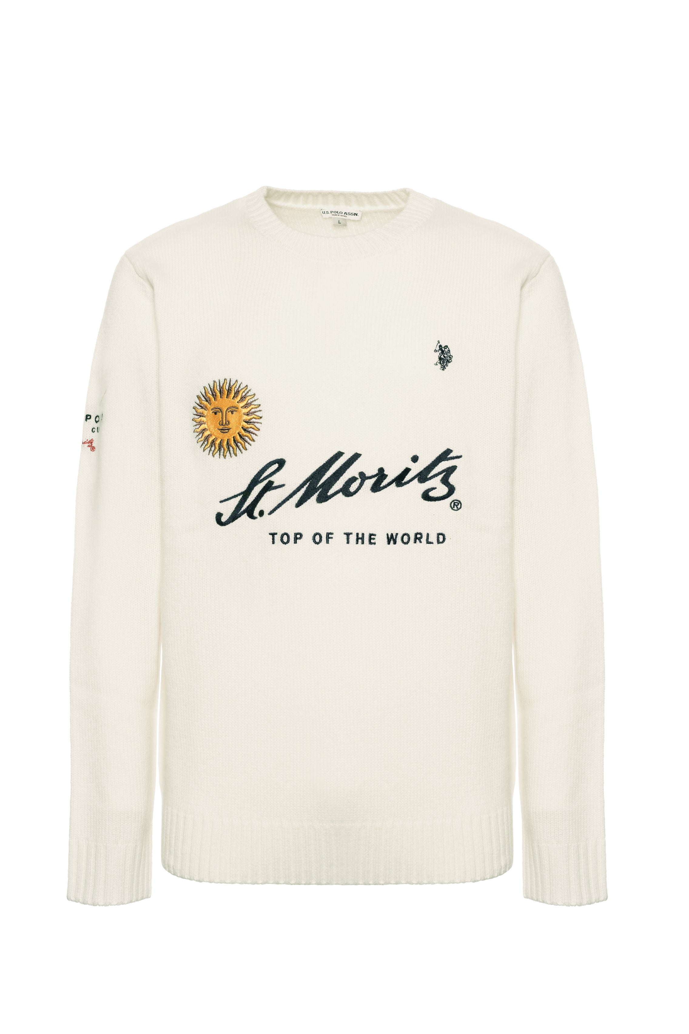 Maglia girocollo limited edition St. Moritz