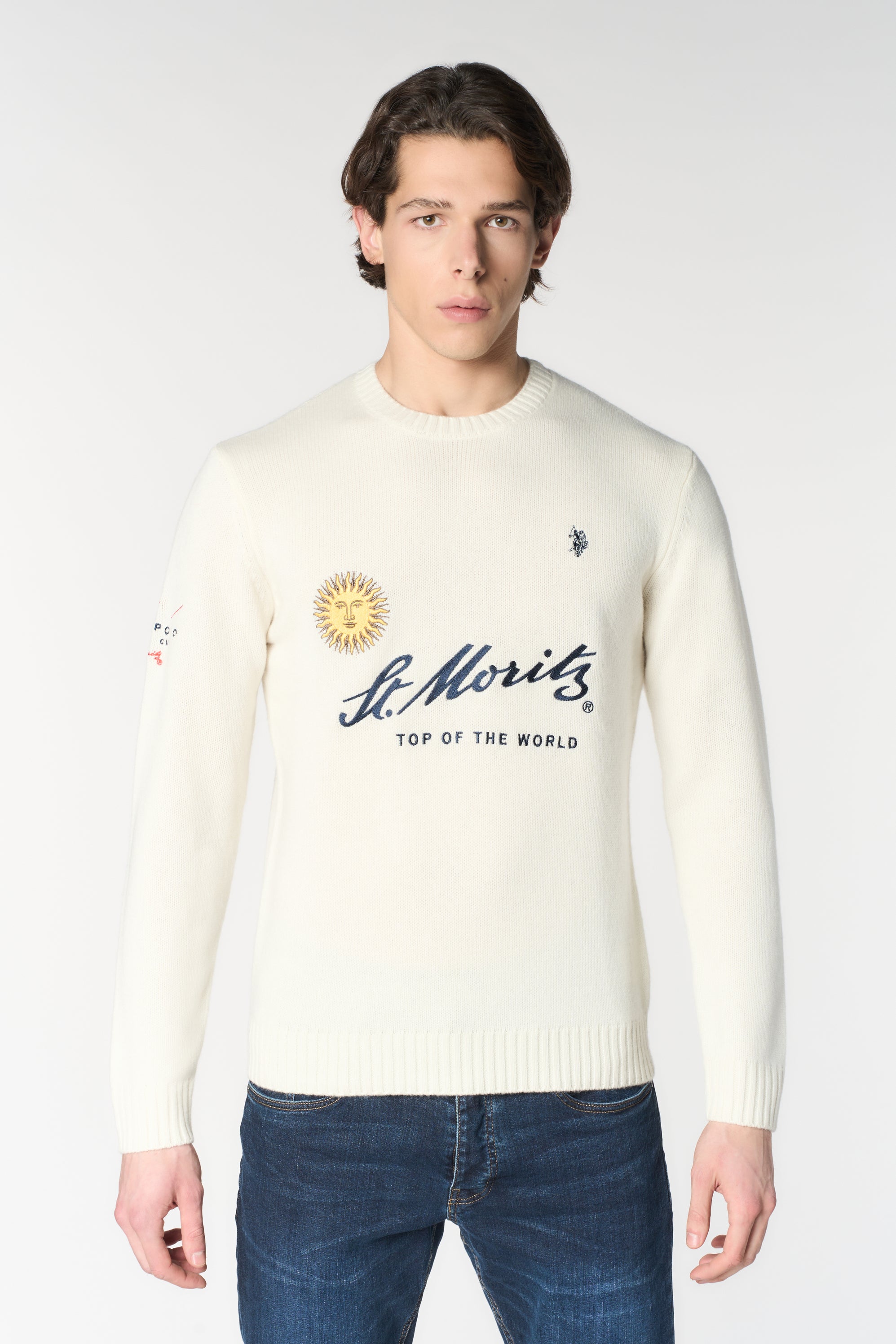 Maglia girocollo limited edition St. Moritz