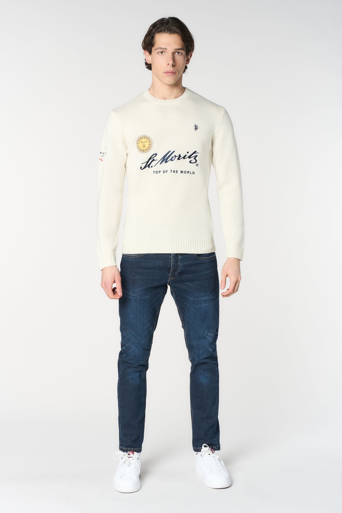 Maglia girocollo limited edition St. Moritz