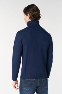 Maglia dolcevita con ricamo frontale limited edition St. Moritz