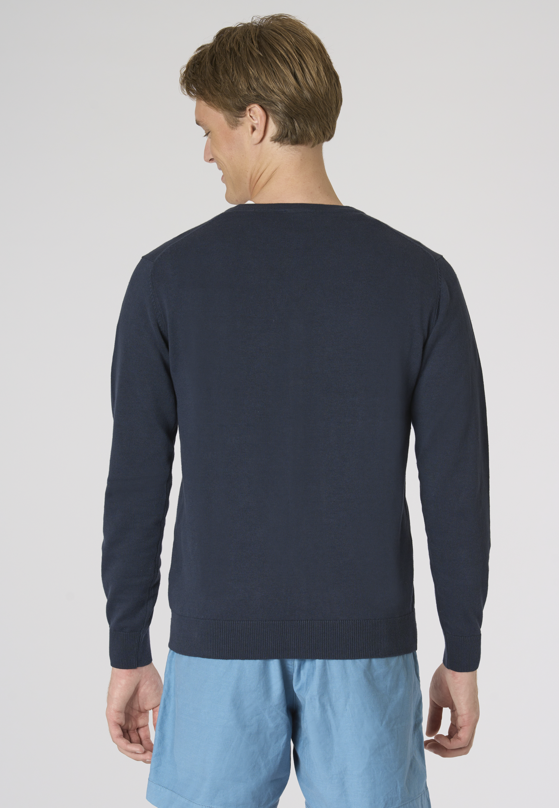 Cardigan da uomo in cotone con logo