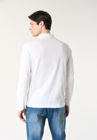 Polo shirt da uomo a maniche lunghe in cotone Premium Quality