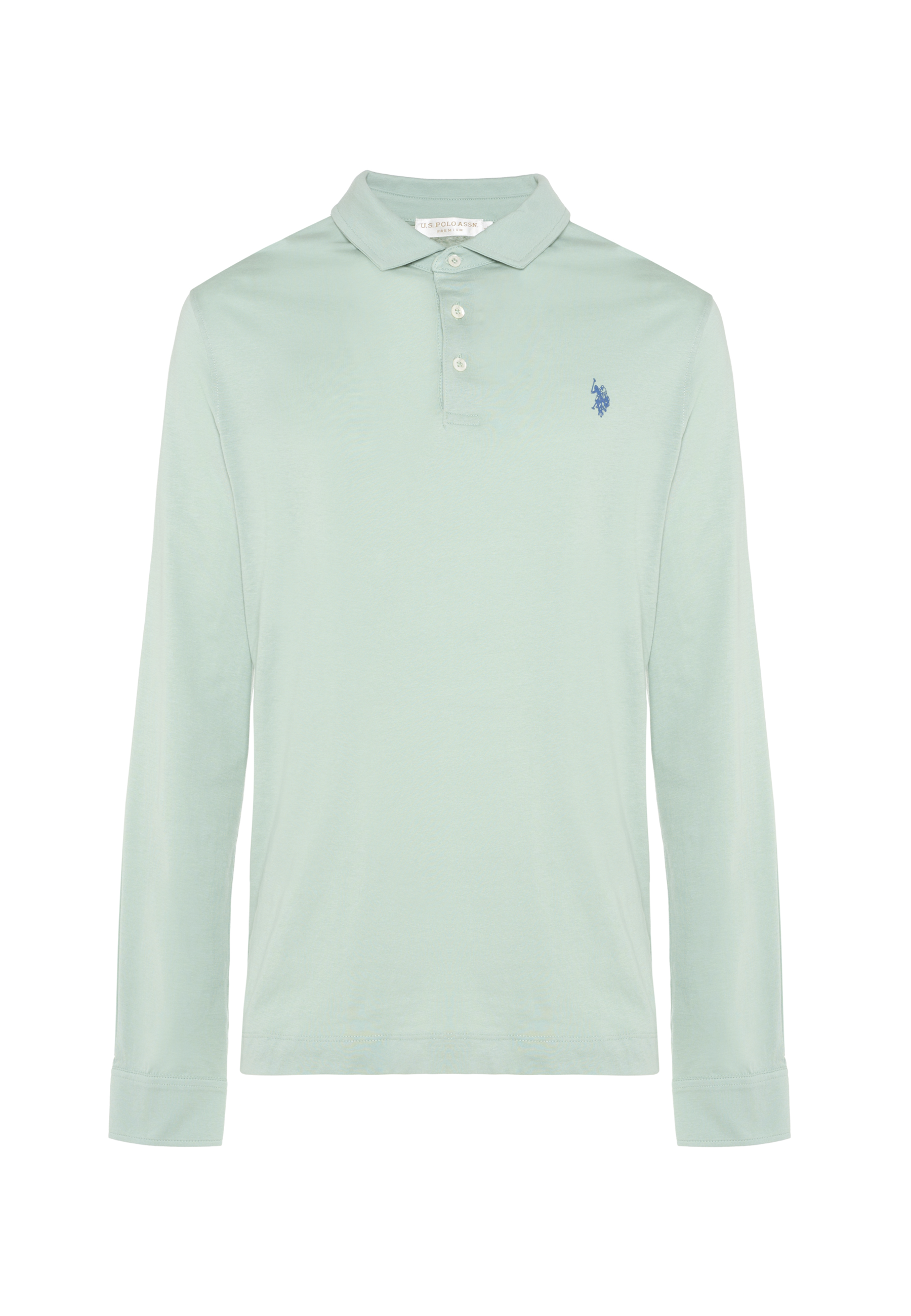 Polo shirt da uomo a maniche lunghe in cotone Premium Quality