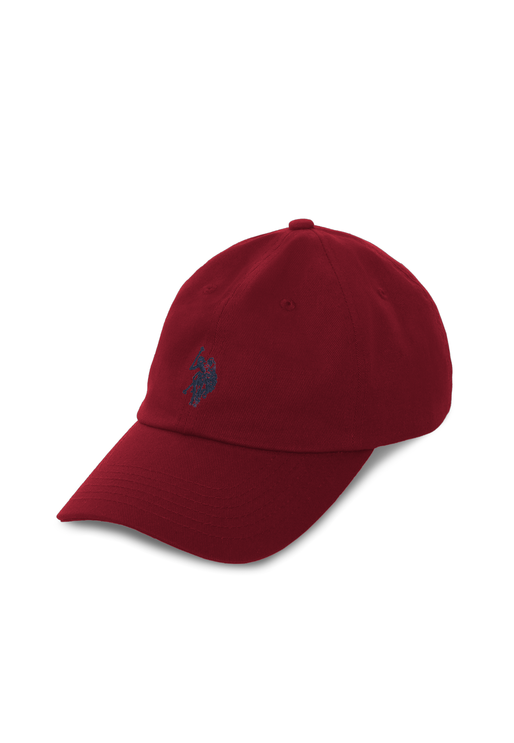 Cappellino in cotone twill con logo ricamato