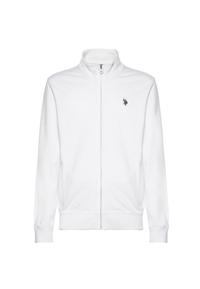 Felpa da uomo full zip a collo alto