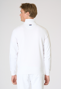 Felpa da uomo full zip a collo alto